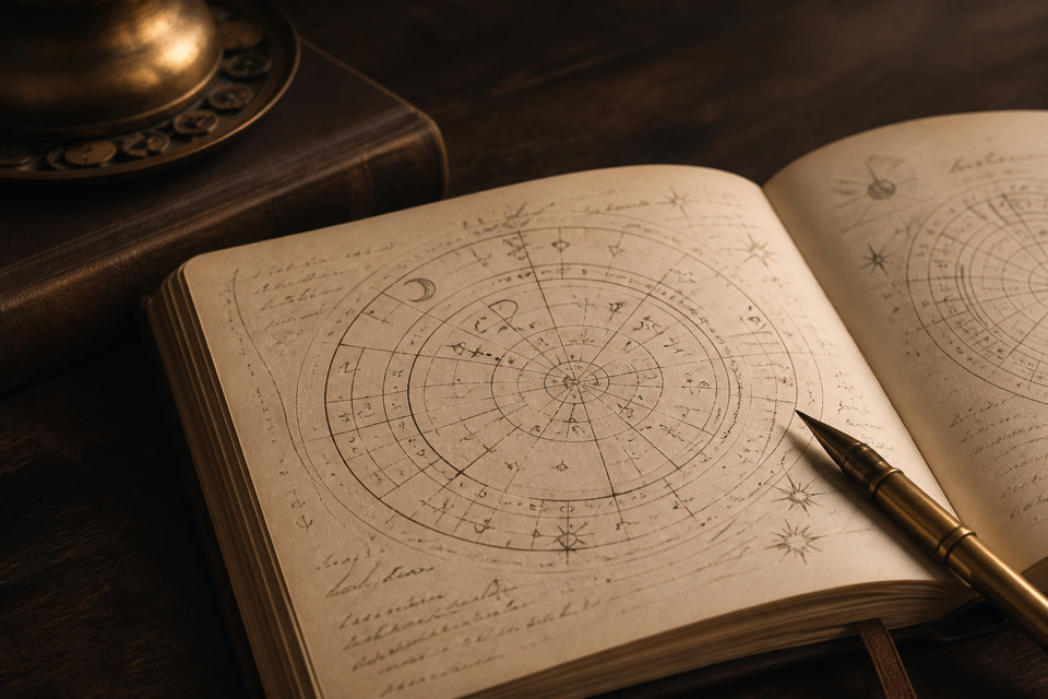 Astrology birth chart journal